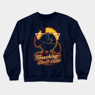 Retro Smashing Ghost Eater Crewneck Sweatshirt